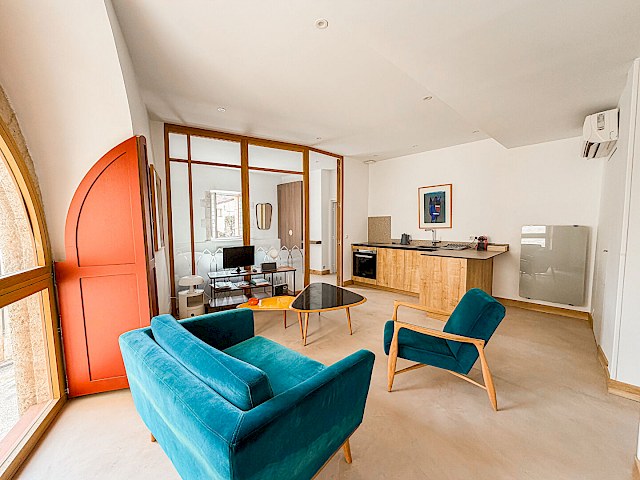 Appartement d'exception de 2 pièces, climatisé.