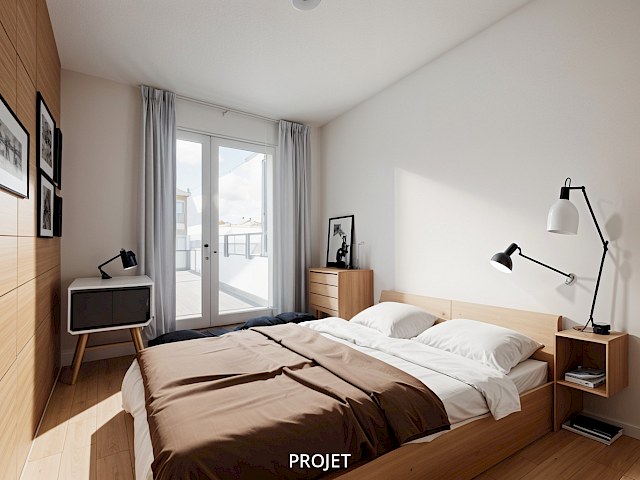 Appartement T3 AUX PORTES DES REMPARTS GARAGE + TERRASSE