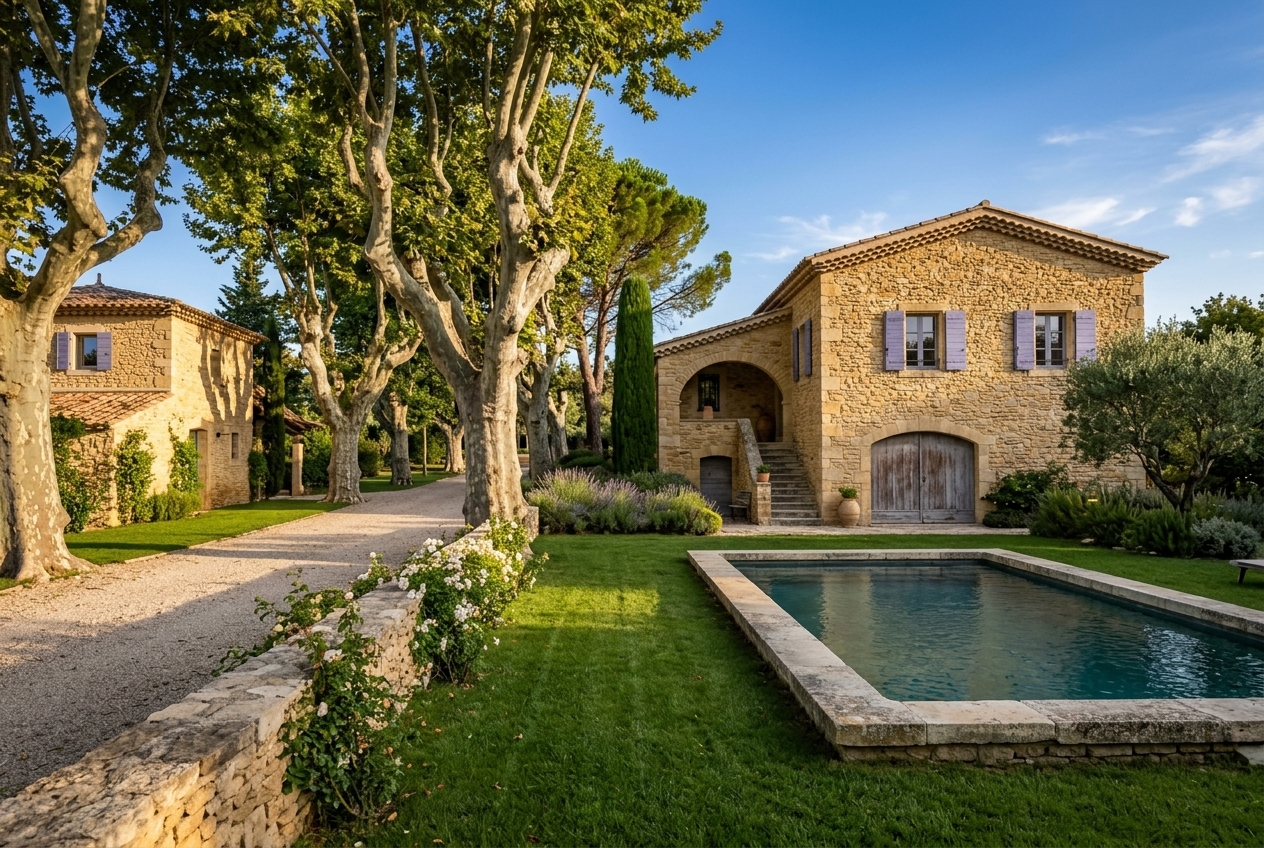 Mas provençaux et bastides en pierre à Villeneuve-lès-Avignon : comment valoriser un bien de prestige ?